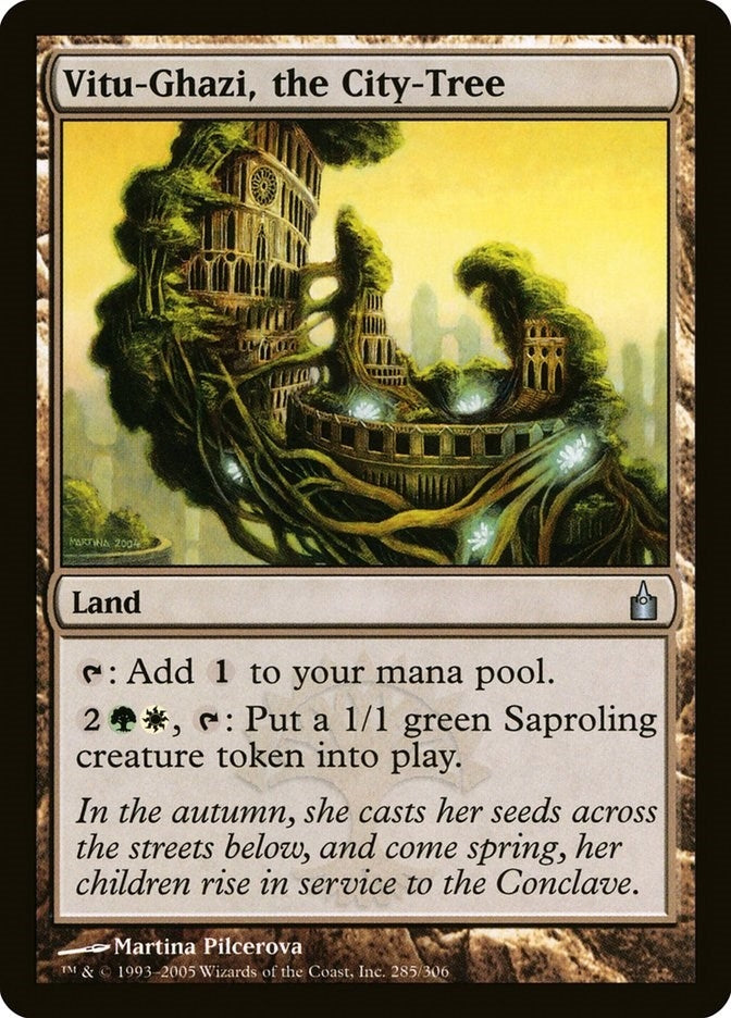 Image for Vitu-Ghazi, the City-Tree (285) [Ravnica: City of Guilds]