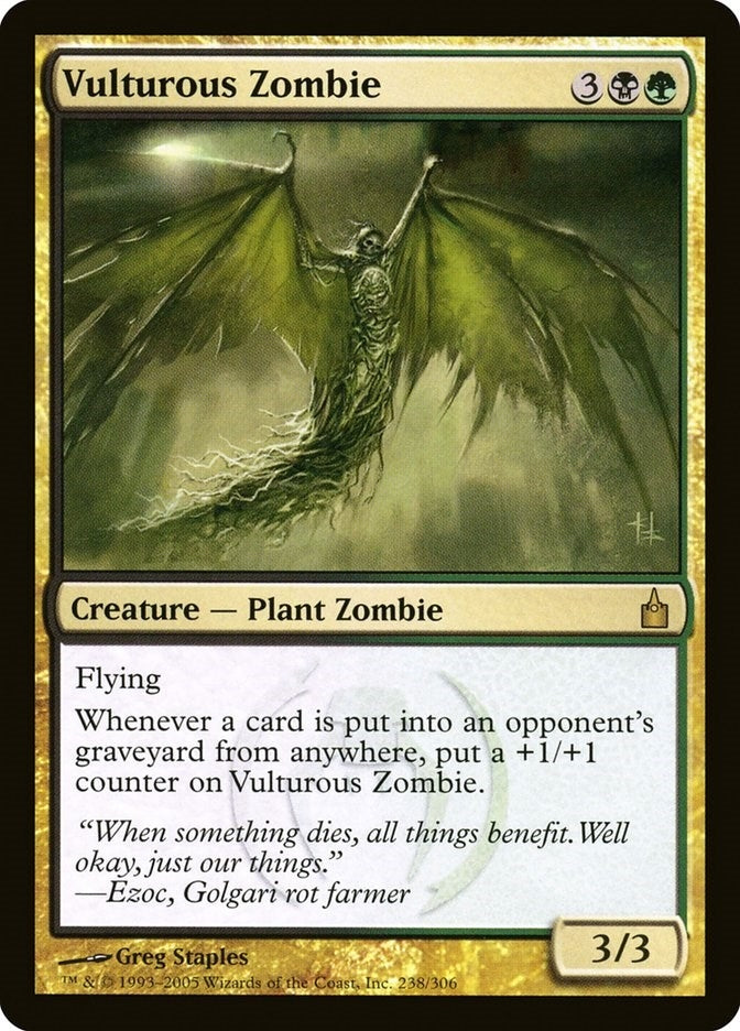 Image for Vulturous Zombie (238) [Ravnica: City of Guilds]