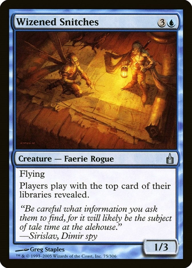 Image for Wizened Snitches (75) [Ravnica: City of Guilds]