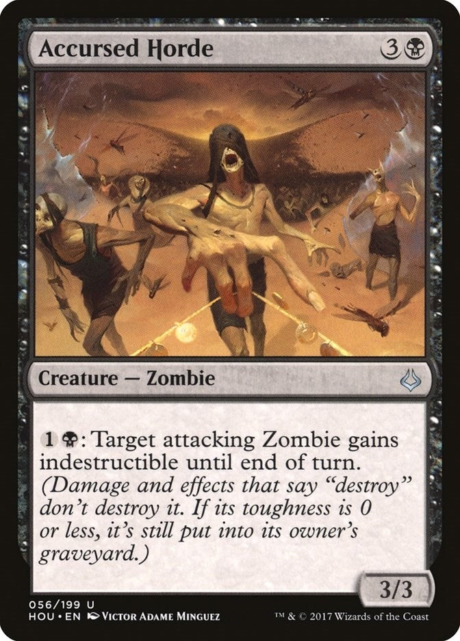Image for Accursed Horde (56) [Hour of Devastation]