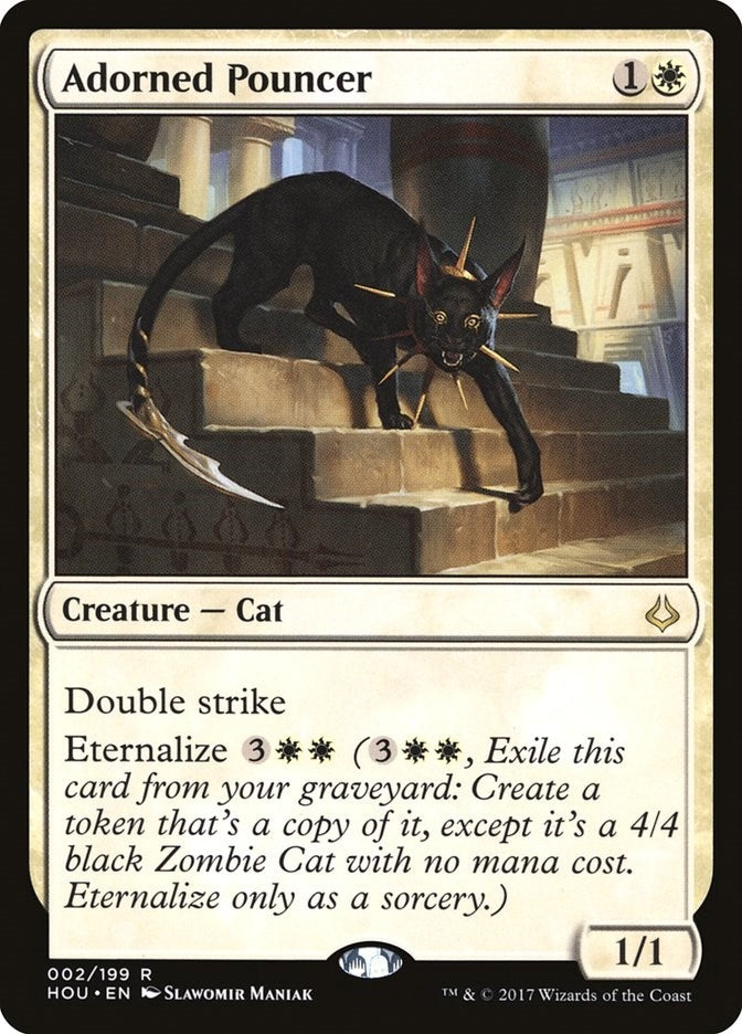 Image for Adorned Pouncer (2) [Hour of Devastation]