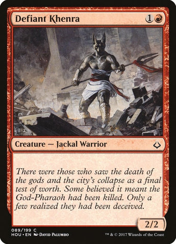 Image for Defiant Khenra (89) [Hour of Devastation]