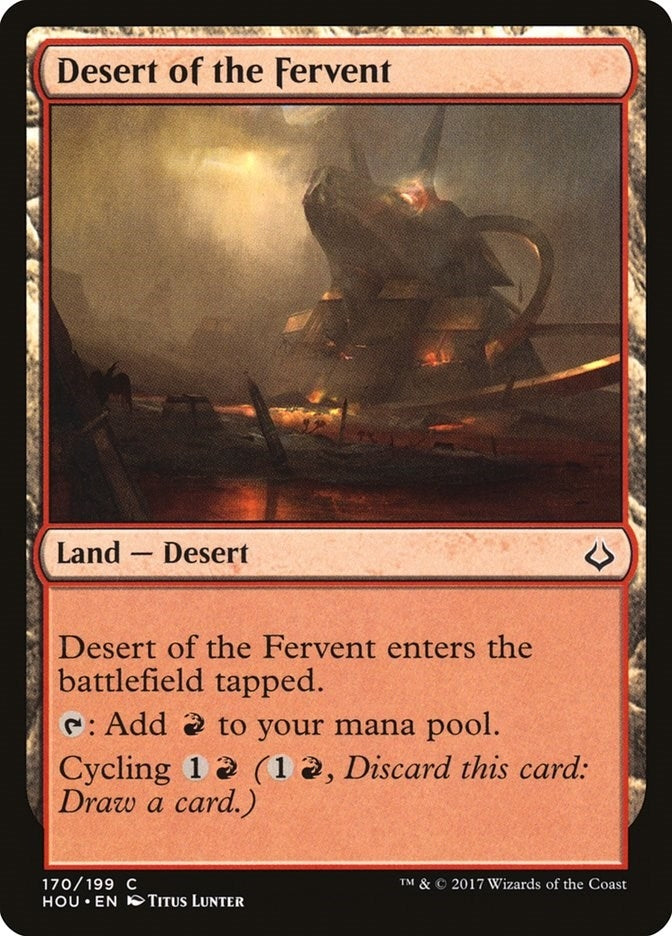 Image for Desert of the Fervent (170) [Hour of Devastation]