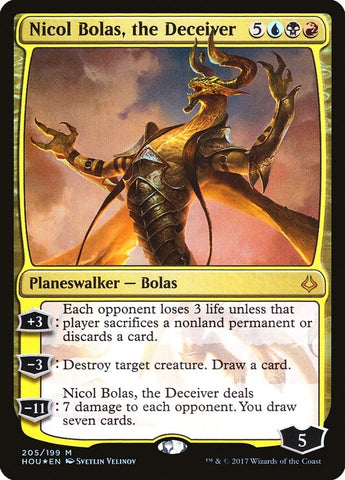 Image for Nicol Bolas, the Deceiver (205) [Hour of Devastation]