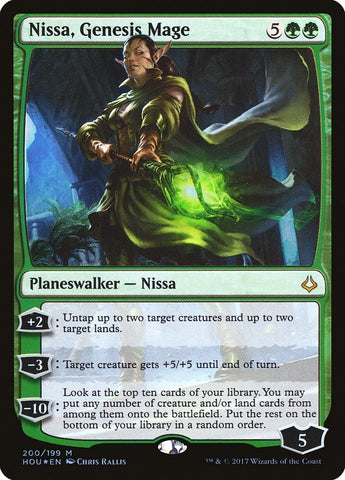 Image for Nissa, Genesis Mage (200) [Hour of Devastation]