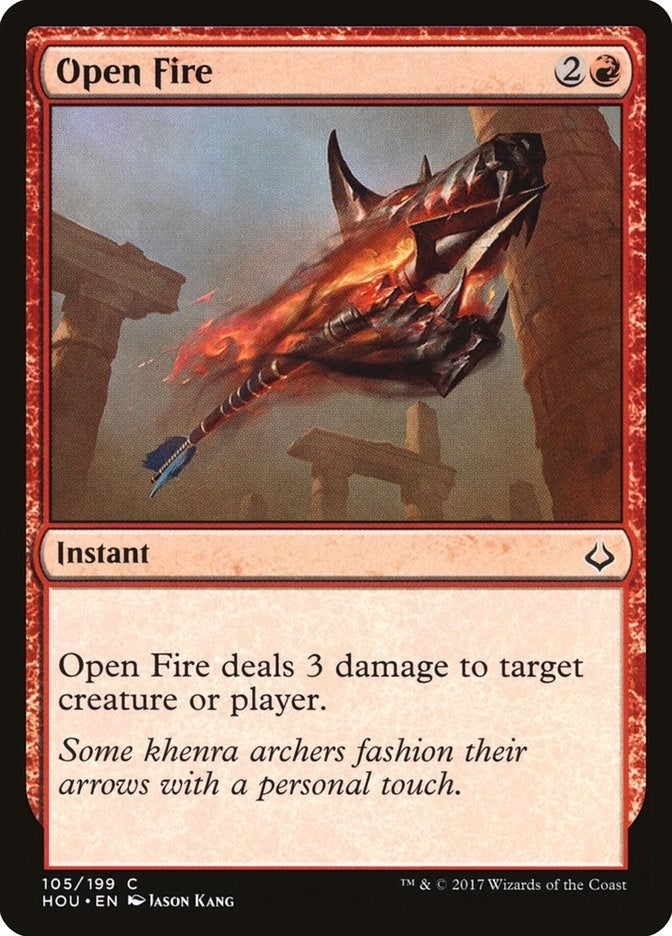 Image for Open Fire (105) [Hour of Devastation]