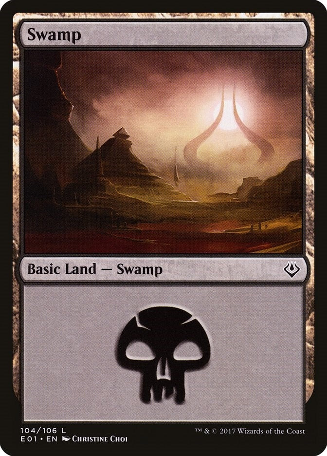 Image for Swamp (104) (104) [Archenemy: Nicol Bolas]