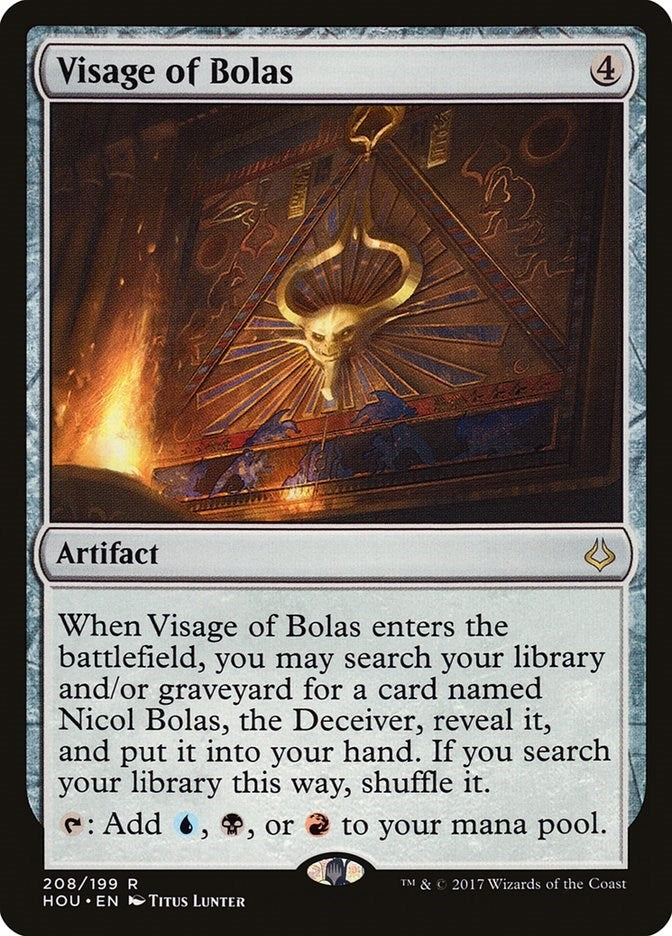 Image for Visage of Bolas (208) [Hour of Devastation]