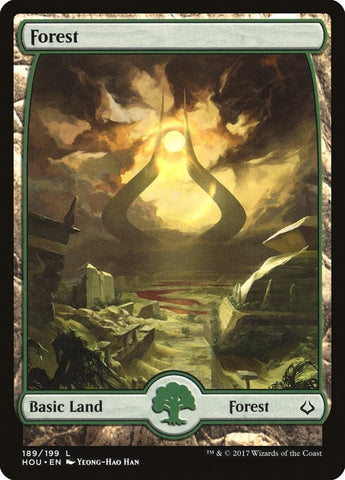 Image for Forest (189) - Full Art (189) [Hour of Devastation]