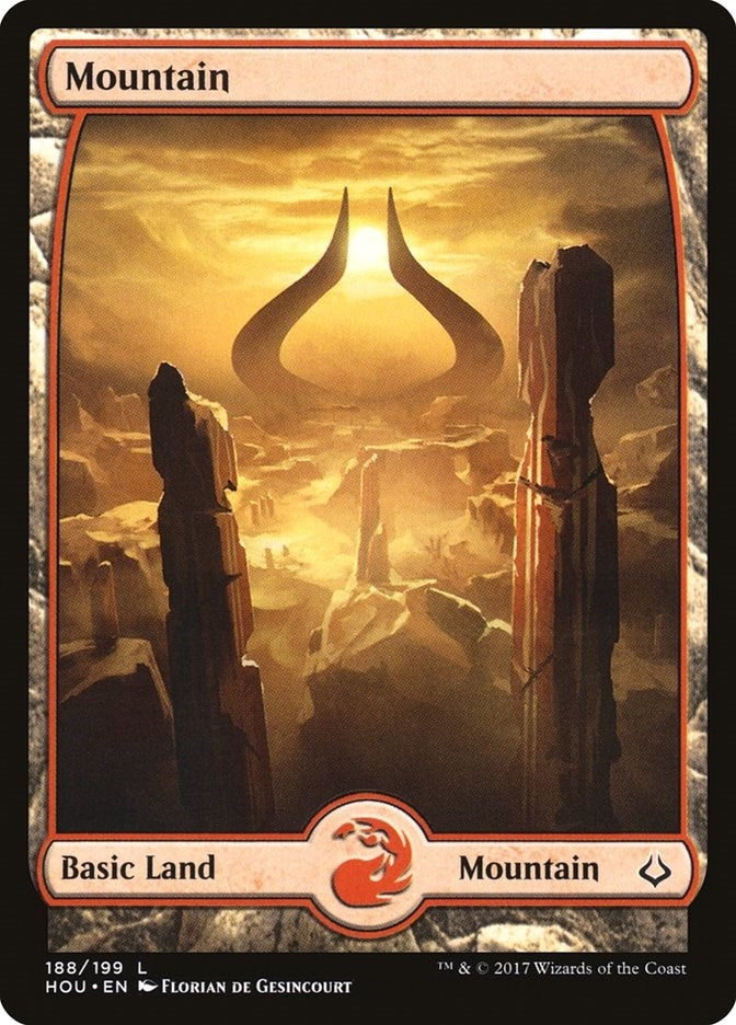 Image for Mountain (188) - Full Art (188) [Hour of Devastation]