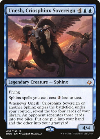 Image for Unesh, Criosphinx Sovereign (52) [Hour of Devastation]