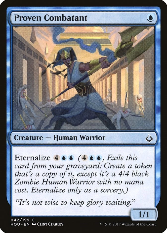 Image for Proven Combatant (42) [Hour of Devastation]
