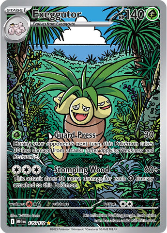 Exeggutor (135/132) (ME01: Mega Evolution)