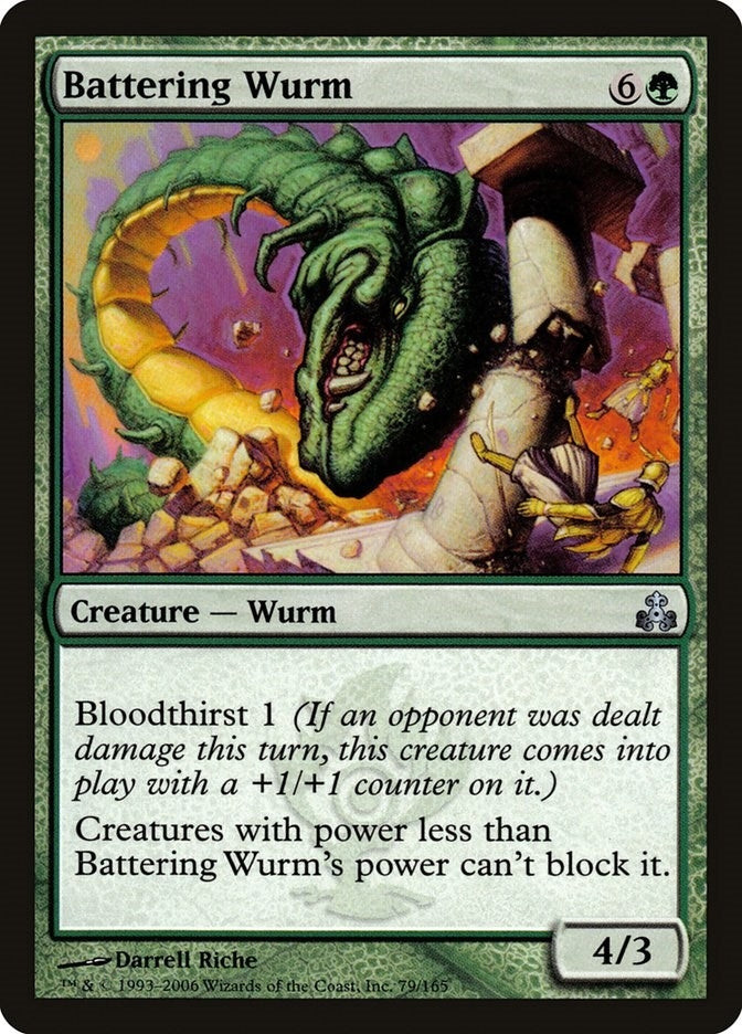 Image for Battering Wurm (79) [Guildpact]