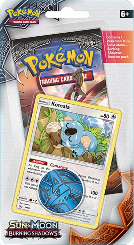 Burning Shadows Single Pack Blister [Komala] [SM - Burning Shadows]