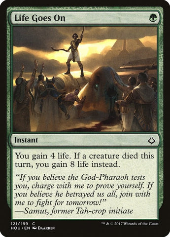 Image for Life Goes On (121) [Hour of Devastation]