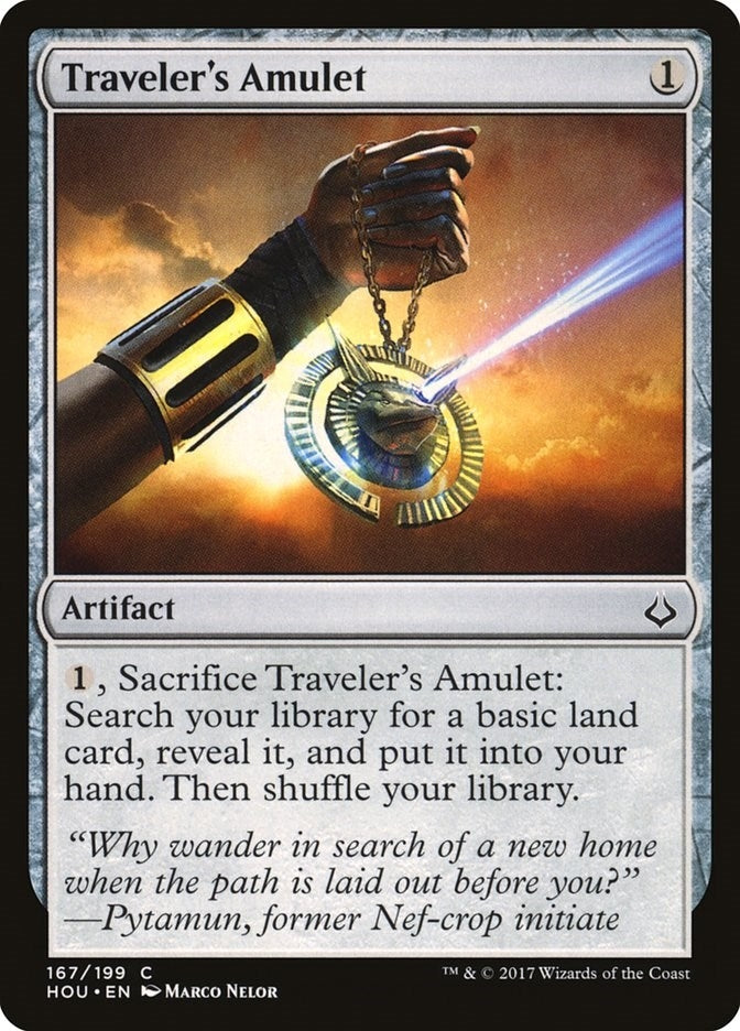 Image for Traveler's Amulet (167) [Hour of Devastation]