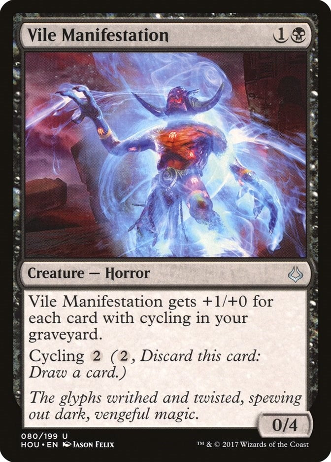 Image for Vile Manifestation (80) [Hour of Devastation]