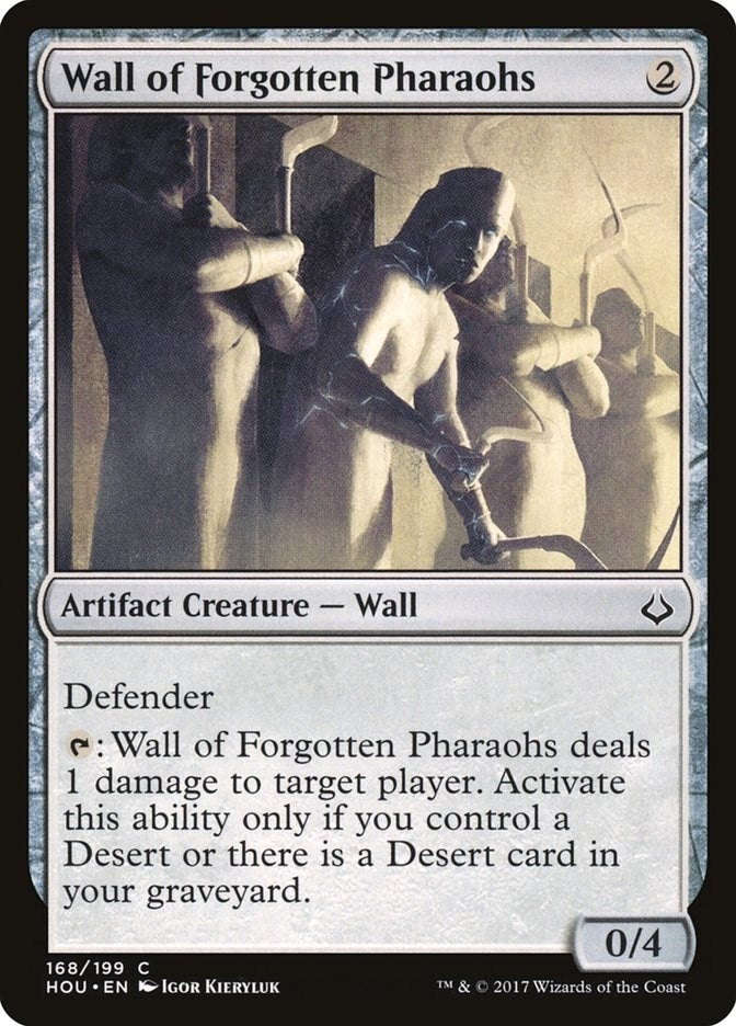 Image for Wall of Forgotten Pharaohs (168) [Hour of Devastation]