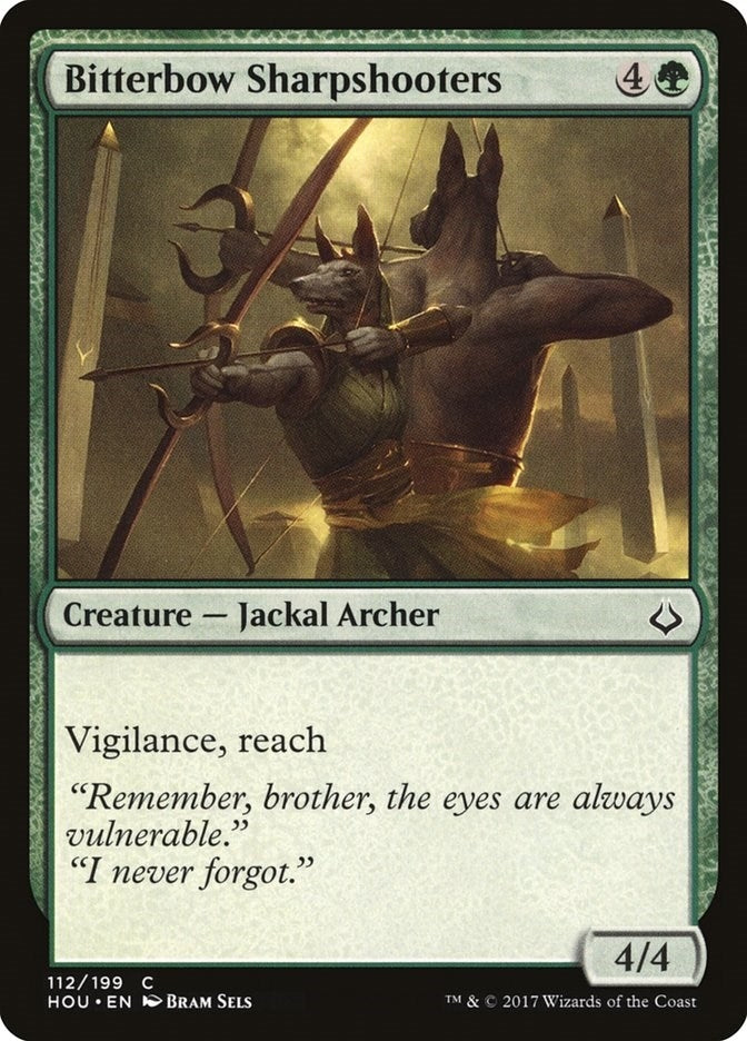 Image for Bitterbow Sharpshooters (112) [Hour of Devastation]