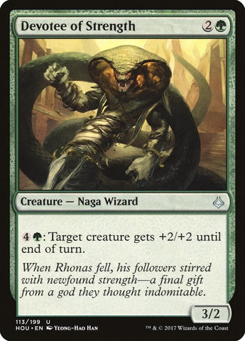 Image for Devotee of Strength (113) [Hour of Devastation]