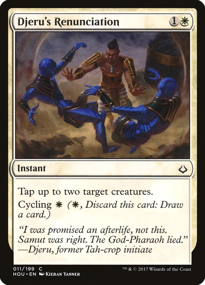 Image for Djeru's Renunciation (11) [Hour of Devastation]