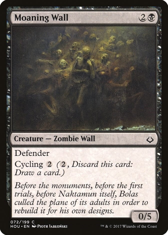 Image for Moaning Wall (72) [Hour of Devastation]