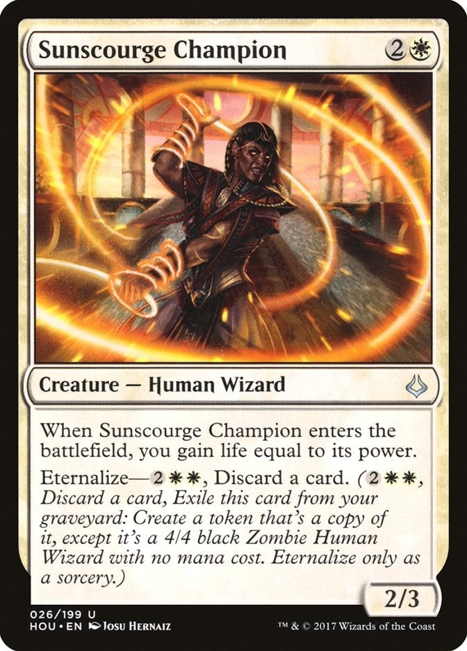 Image for Sunscourge Champion (26) [Hour of Devastation]