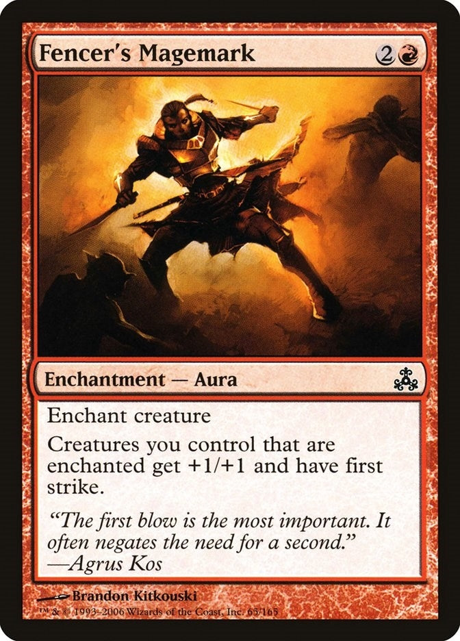 Image for Fencer's Magemark (65) [Guildpact]
