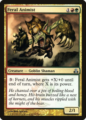 Image for Feral Animist (112) [Guildpact]