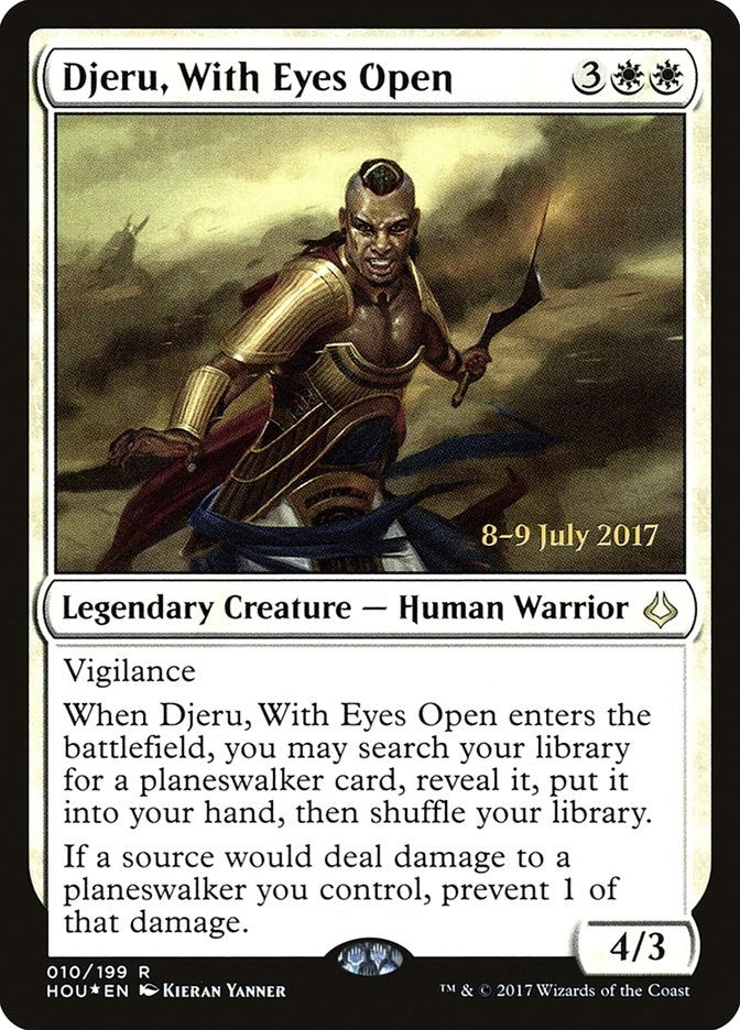 Image for Djeru, With Eyes Open (10) [Prerelease Cards]