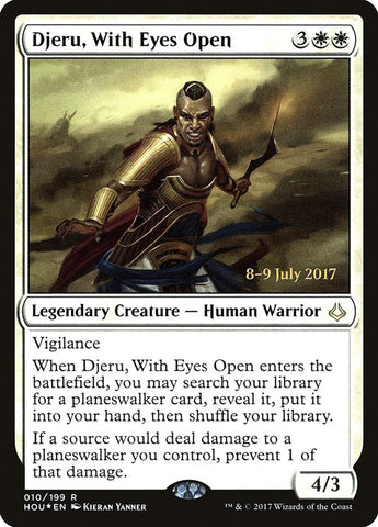 Image for Djeru, With Eyes Open (10) [Prerelease Cards]