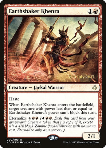 Image for Earthshaker Khenra (90) [Prerelease Cards]