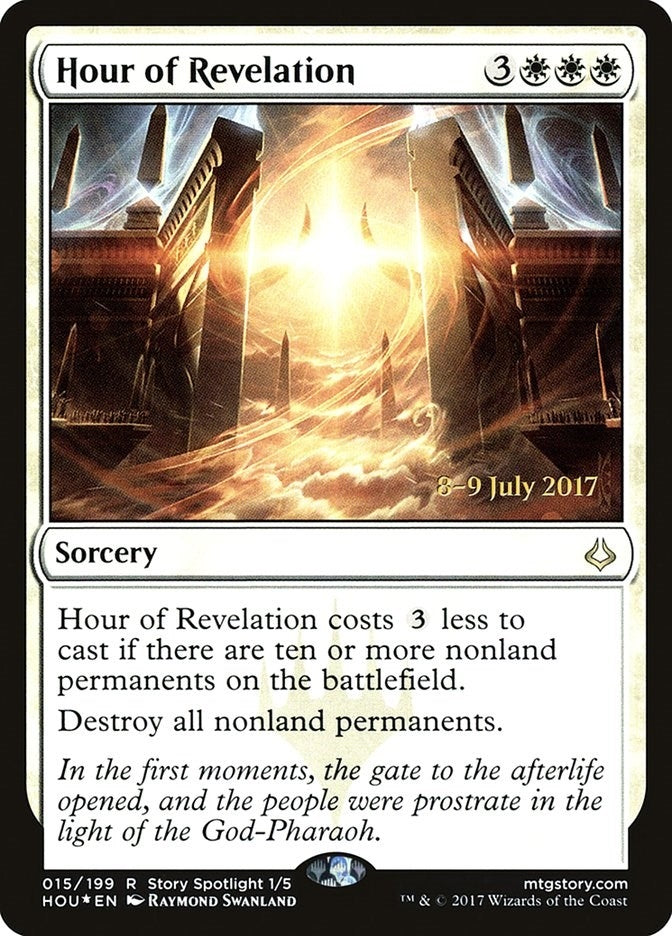 Image for Hour of Revelation (15) [Prerelease Cards]