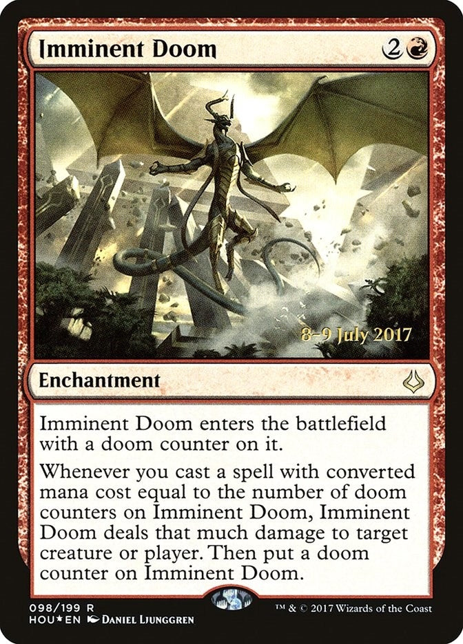 Image for Imminent Doom (98) [Prerelease Cards]