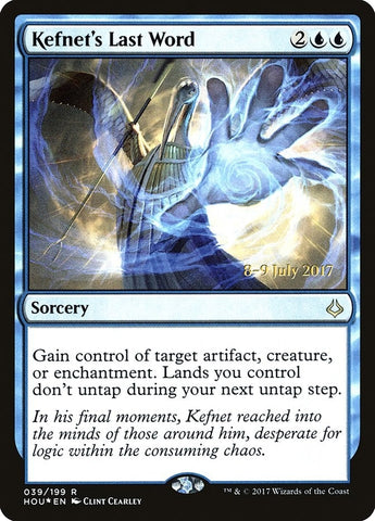 Image for Kefnet's Last Word (39) [Prerelease Cards]