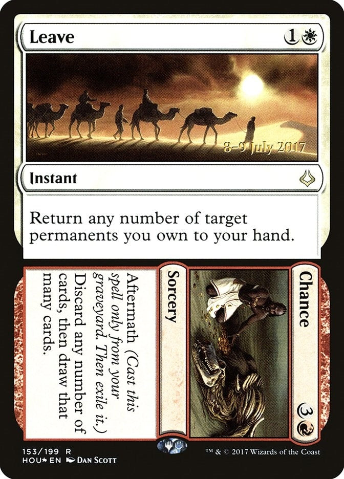 Image for Leave // Chance (153) [Prerelease Cards]