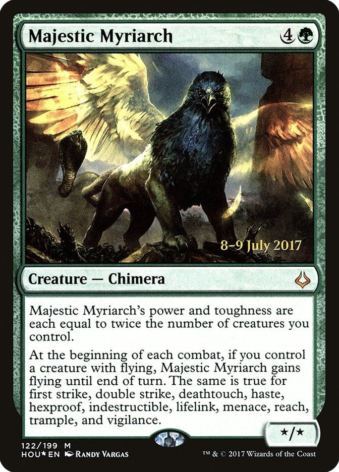 Image for Majestic Myriarch (122) [Prerelease Cards]