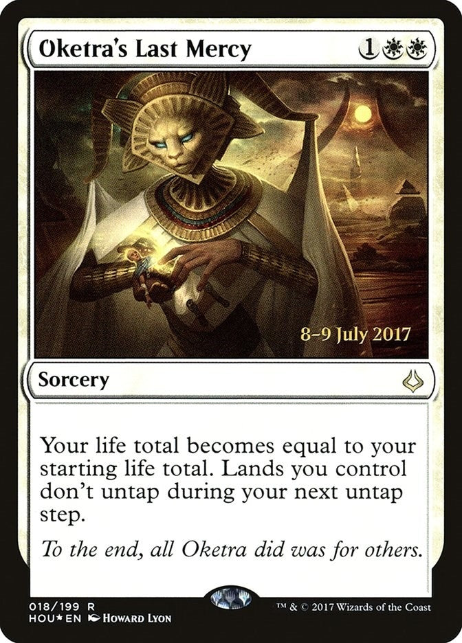 Image for Oketra's Last Mercy (18) [Prerelease Cards]