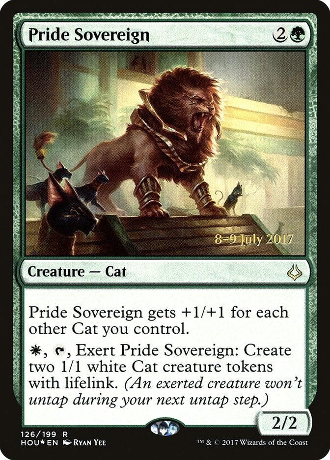 Image for Pride Sovereign (126) [Prerelease Cards]