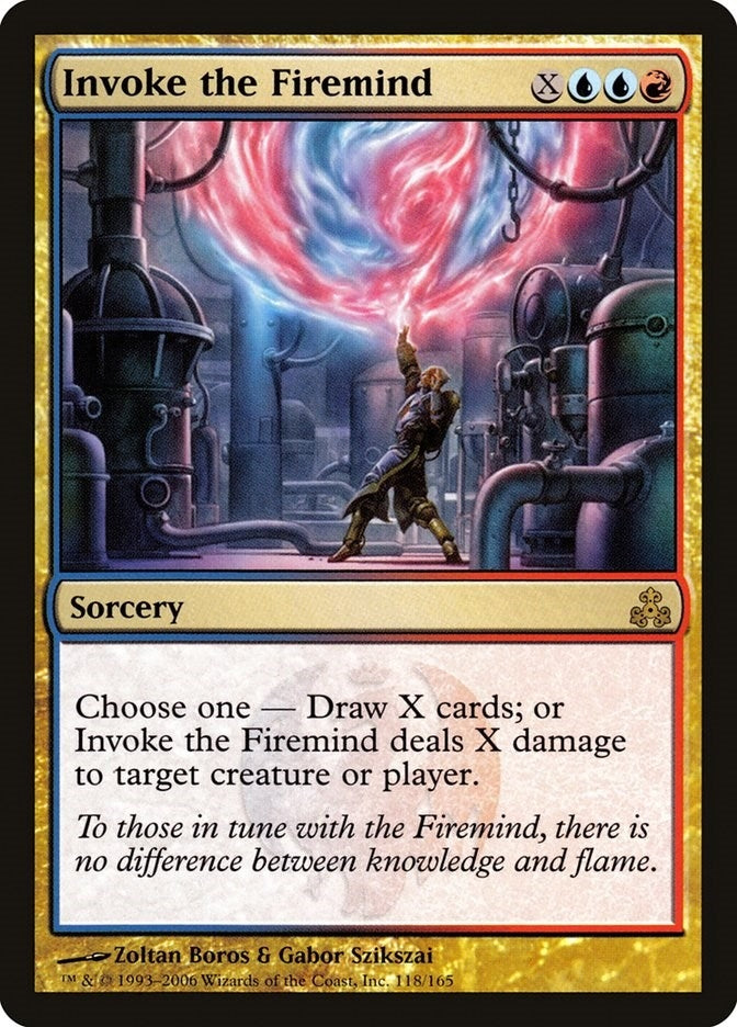 Image for Invoke the Firemind (118) [Guildpact]