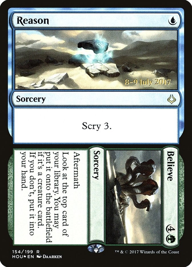 Image for Reason // Believe (154) [Prerelease Cards]