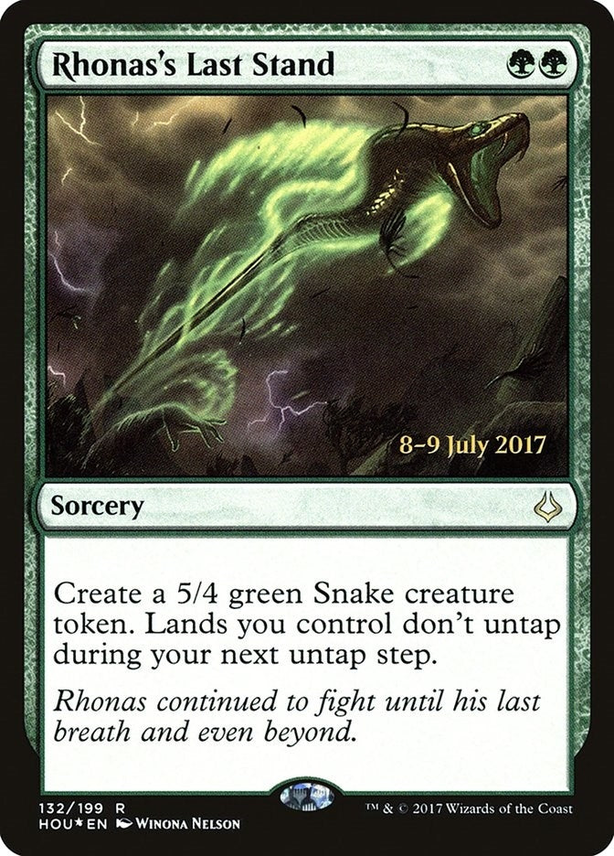 Image for Rhonas's Last Stand (132) - Magic: The Gathering