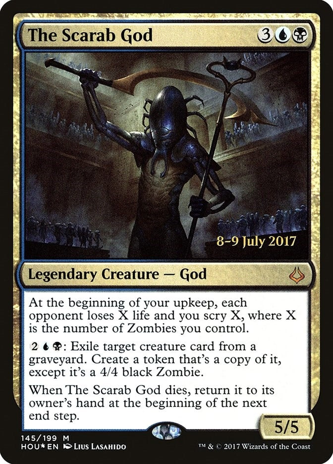 Image for The Scarab God (145) [Prerelease Cards]