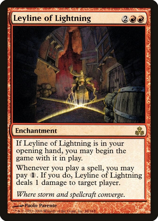 Image for Leyline of Lightning (68) [Guildpact]