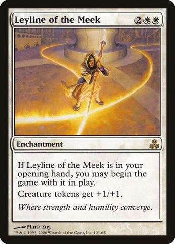 Image for Leyline of the Meek (10) [Guildpact]