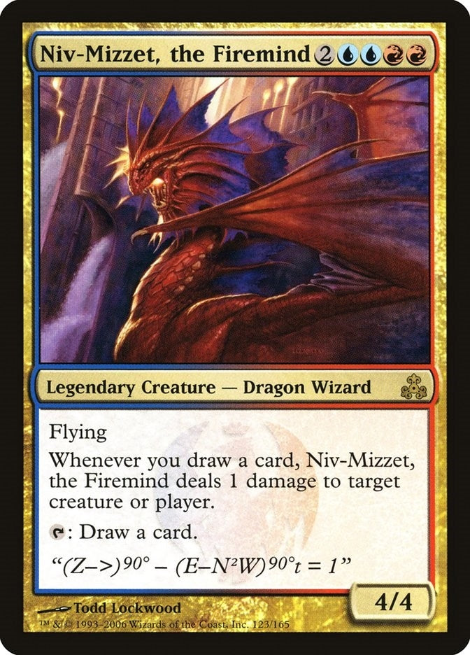Image for Niv-Mizzet, the Firemind (123) [Guildpact]