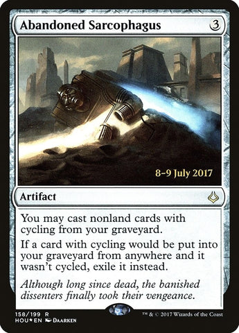 Image for Abandoned Sarcophagus (158) [Prerelease Cards]