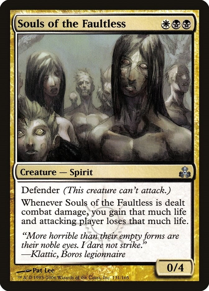 Image for Souls of the Faultless (131) [Guildpact]