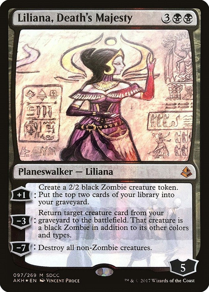Image for Liliana, Death's Majesty (SDCC 2017 Exclusive) (97) [Media Promos]
